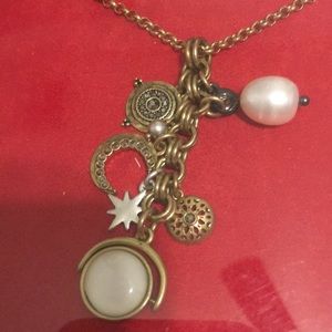 Lucky brand charm necklace - moonstone